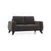 Granada Premium 2 Seater Fabric Sofa in Smoke Colour
