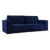 Skult 3 Pull Out Sofa Cum Bed In Navy Blue Colour