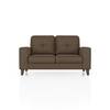 Verona Premium 2 Seater Fabric Sofa in Truffle Beige Velvet Colour
