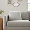 Florence Grey Melange Natural Cushion Cover 16X16  Inches