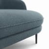 Verona 3 Seater L Shape Sofa Right Chaise with Accent Pillows Celadon Green