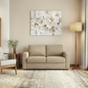 Apollo 2 Seater  Fabric Sofa In Sandshell Beige Colour