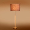Devansh Wood & Metal Floor Lamp