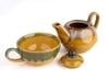 Yellow Midnight Pour Contemporary Tea Set