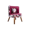 Easy Lounge Chair with Cushion in Pink Color