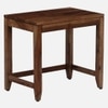 Aveline Solid Wood Side Table in Dual Tone Finish