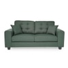 Payton 3 Seater Fabric Sofa in Fern Green Colour