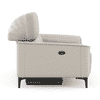 Molto Leather Recliner in Grey Colour