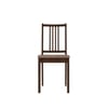 Monterey 4 Seater Dining Set with 4 Chairs (Rubberwood, Dark Cappuccino Finish)