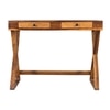 lipo Sheesham Wood  Study Table in Teak Finish