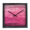 Pink Gradient Artistic Wooden Wall Clock