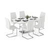 Seneca Dining Chair Set Of 2 In White Finish