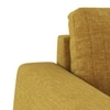 Granada Essential 1 Seater Fabric Sofa In Ochre