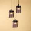 Furrow Cluster of 3 Handcrafted Hanging Lamp