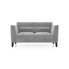 Lewis 2 Seater Fabric Sofa In Granite Weave Colour
