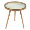 Grove wood Table  Large by De Maison Decor in Classical Design in Green Finish