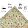 Luxe Home Polyester Floral Mist Carpet – (3x5 Feet, Multicolor, TPR)