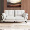 Vetra 2 Seater Leather Sofa In White