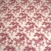 Cora Cream Floral 400 TC Cotton Flat Super King Size Bedsheet with 2 Pillow Covers – Threads