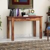 Danta Solid Wood  Bookshelf in Teak Finish