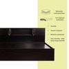 Idyia Engineered Wood King  Size Bed With Drawer Storage (Melamine Finish)