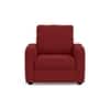 Apollo High Back 1 Seater Fabric Sofa in Salsa Red Colour