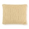 Nile Desert Sand Cotton Cushion Cover 16X16  Inches