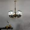 Devansh Metal Electric Wall Light in Grey Colour with Grey Shade Count of 1 Light