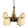 Devansh Steel Wall Mounted Lamp With Off-White Cotton Shade