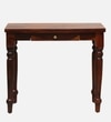 Bryher Sheesham Wood Writing Table In Honey Oak Finish