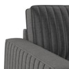 Apollo Neo 3 Seater Fabric Sofa In Steel Colour