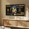 Urban Street Art Money Theme Canvas Wall Painting Home Decor 22x46 Inch