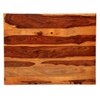 Herb Solid Wood 4 Seater Dining Table in Warm Walnut Finish