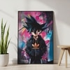 The Castle Decor Anime Street Warrior Wall Art Framed Painting 20x30 Inch