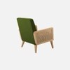Evant Ratan Accent Chair in Mint Green Colour
