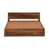Simplicity Solid Wood King Size Box Storage Bed