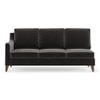 Abbey Sectional Sofa (Colour : Pebble Grey, Cushion : Hard, Seater : Right Aligned 3 Seater + Right Aligned Chaise)