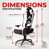 ASE Gaming Gold Series Gaming Chair (White)