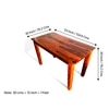 Oakmont Sheesham Wood Accent 4 Seater Dining Table Set