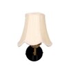 Devansh Gold Wall Mounted Lamp With Off-White Cotton Shade
