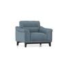 Colby 1 Seater Fabric Sofa in Ocean Weave