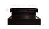 Aegiale Engineered Wood Queen  Size Bed With Drawer Storage (Melamine Finish)