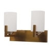 Eliante Modern Wall Lights Mild Steel & Glass Material Antique & White Finish