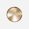 Metalsmith Metal Side Table in Gold Finish