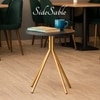 Harmony Mango Wood Side Table in Black Colour
