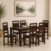 Athena 6 Seater Dining Set In Provicial Teak