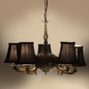 Devansh Dual Steel Metal  Wallmounted Lamp With Beige Jute  Shade