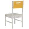 Celestia Kids Study Set with Desk Bookshelf and Wooden Chair in Mango Yellow Colour