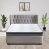 Relax Pillow Top With ISPT Technology 6 Inch Queen Size Hybrid Memory Foam and Pocket Spring Mattress (75X60 Inches), No Partner Disturbance, SoftRelax Comfort, with PU Foam