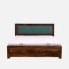 Cedarcrest Hydraulic Solid Wood Bed King Size in Provincial Teak Finish